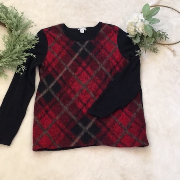 J. Jill Tops - J. Jill😯Final Price😯Wool Like Front Top EUC